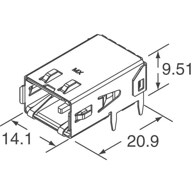 747030007 Molex  Ensembles de connecteurs enfichables